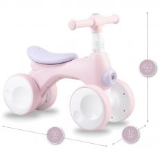 Біговел MoMi TOBIS з мильними бульбашками pink